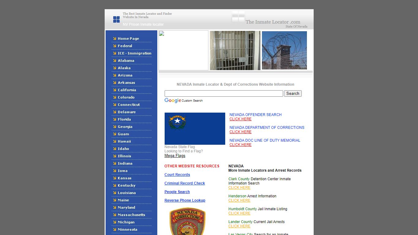 Nevada Inmate Locator,Nevada DOC,find and locate inmates ...